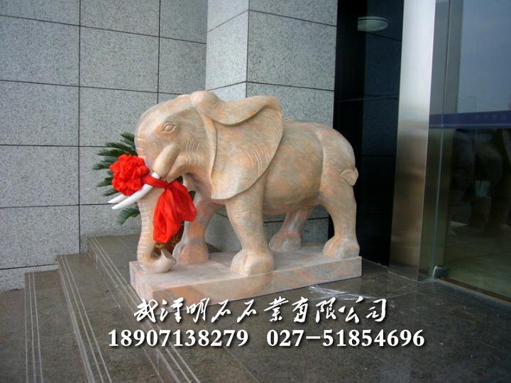 武汉石雕大象
