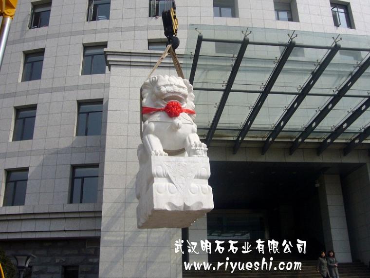 荆州石雕狮子