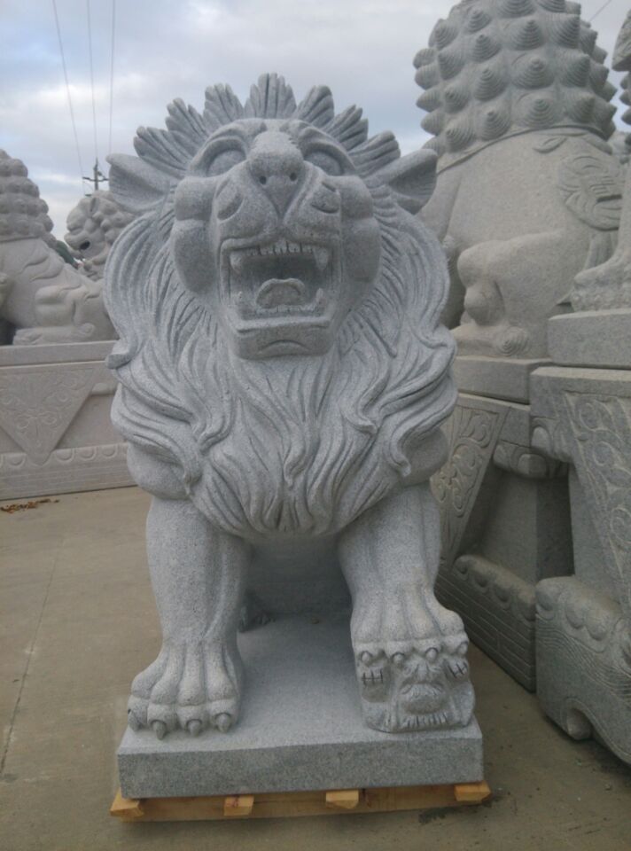 武汉石雕狮子