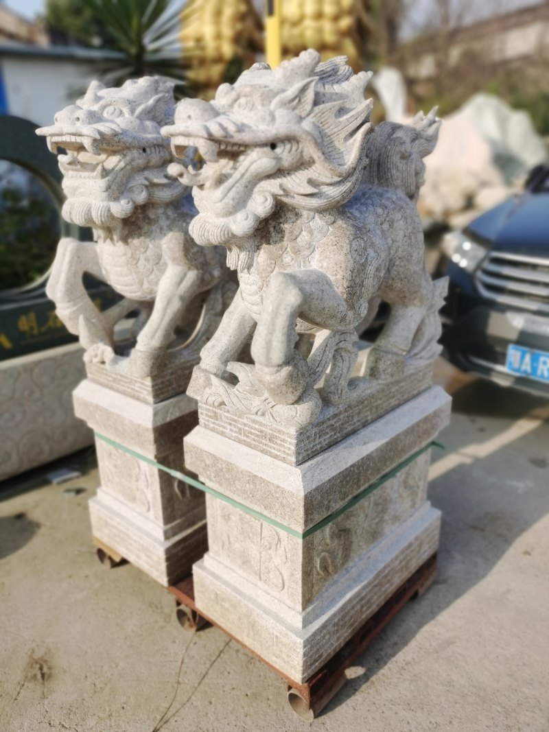武汉石雕狮子